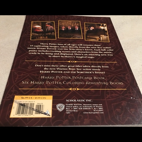 Poster Book Harry Potter +The Sorcerer's Stone 9" x 12" Pull Out Posters - Picture 10 of 12